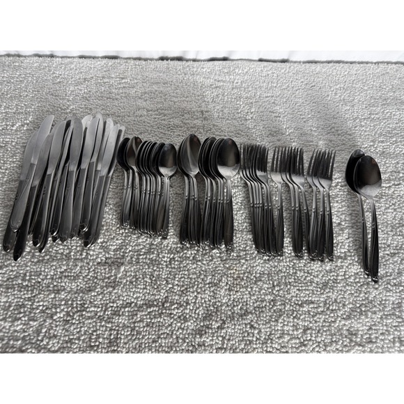 Simeon L. & George H. Rogers Co. Other - Simeon L. & George H. Rogers Co Stainless Flatware Enchantment‎ Set 77pc